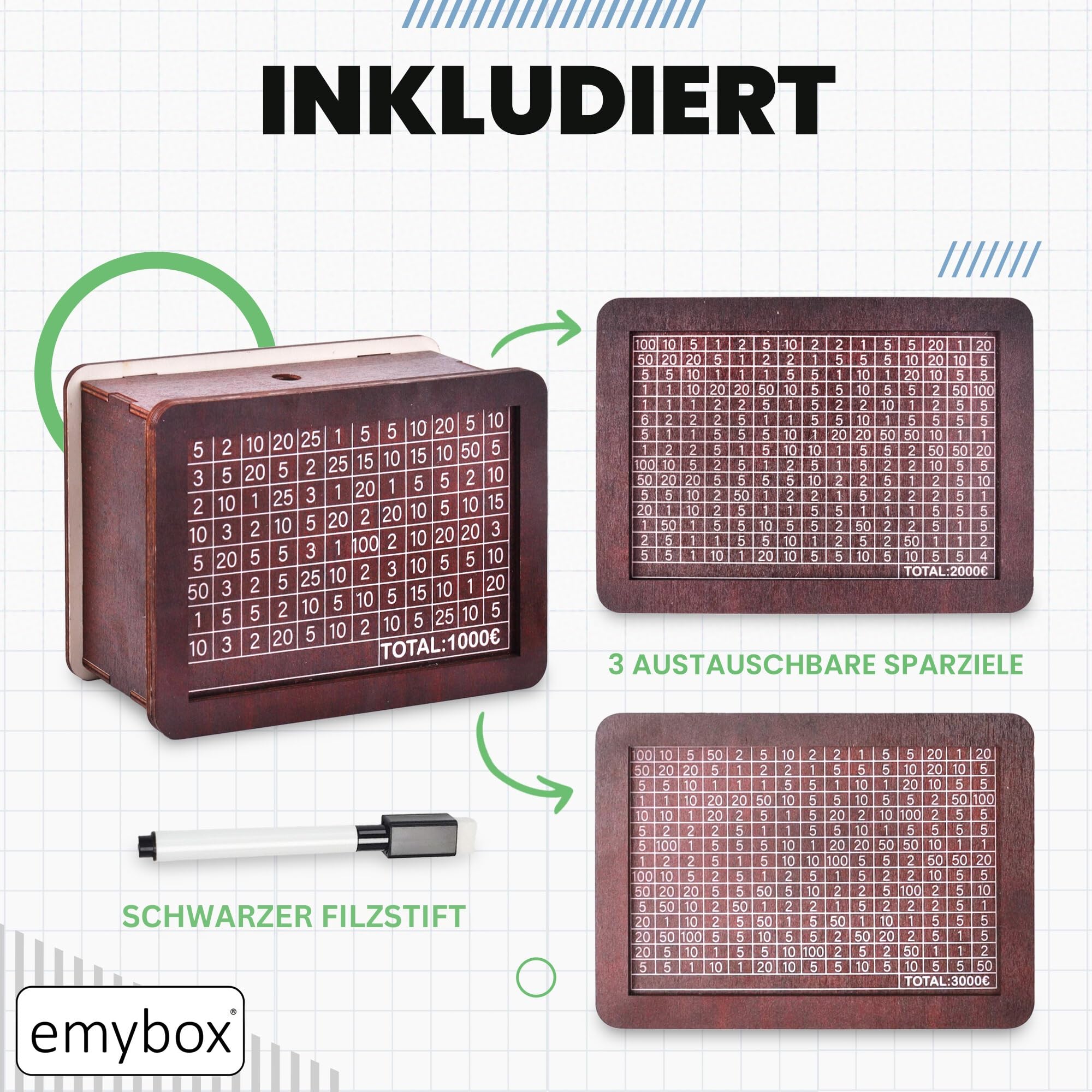 Brelet Japanse houten spaarpot, vintage spaarpot, Goalsaverbox spaarpot met 8 doelstellingen 500 1000 2000 3000 5000 10000 helpt kinderen en volwassenen om te beginnen met sparen Brelet Japanse houten spaarpot, vintage spaarpot, Goalsaverbox spaarpot met 8 doelstellingen 500 1000 2000 3000 5000 10000 helpt kinderen en volwassenen om te beginnen met sparen
