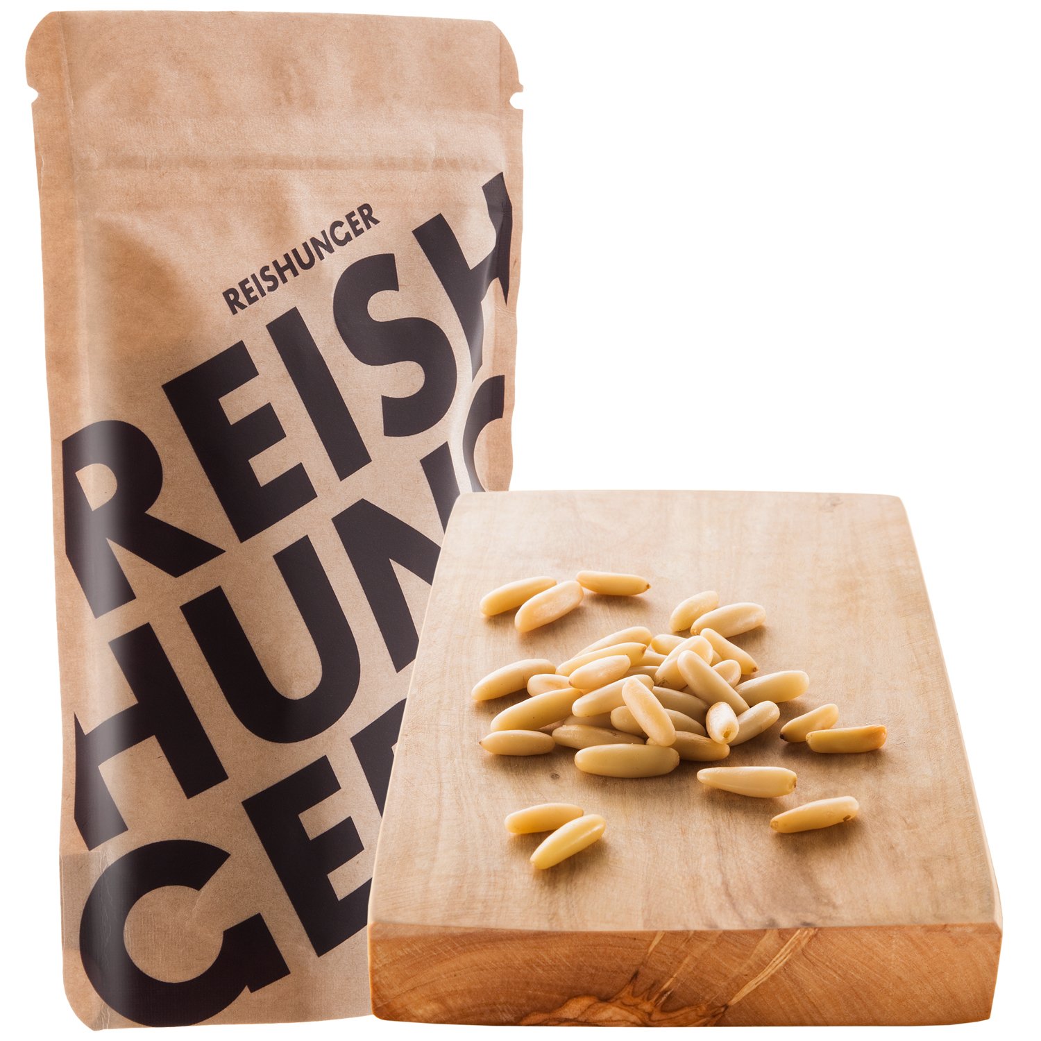 REISHUNGER Pinienkerne Superfood, Pesto-Qualität, Bio, aus Italien 500g (10x50g)