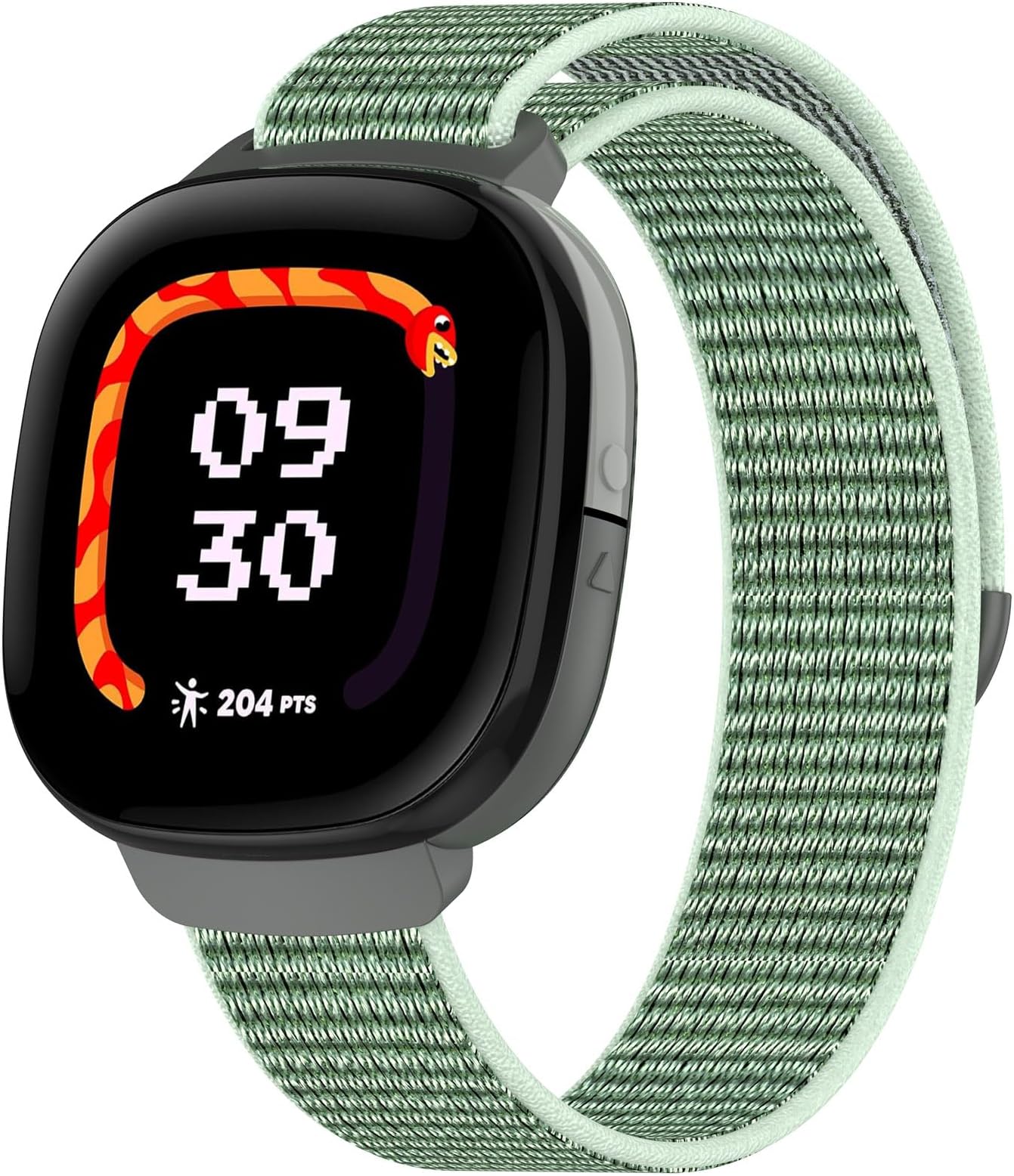 ナイロンバンド Fitbit Ace LTEバンド レディース メンズ 調節可能 ソフトストレッチ 編組 伸縮織り ナイロン ソロループ ブレスレット スポーツリストバンド 交換用バンド Fitbit Ace LTE用
