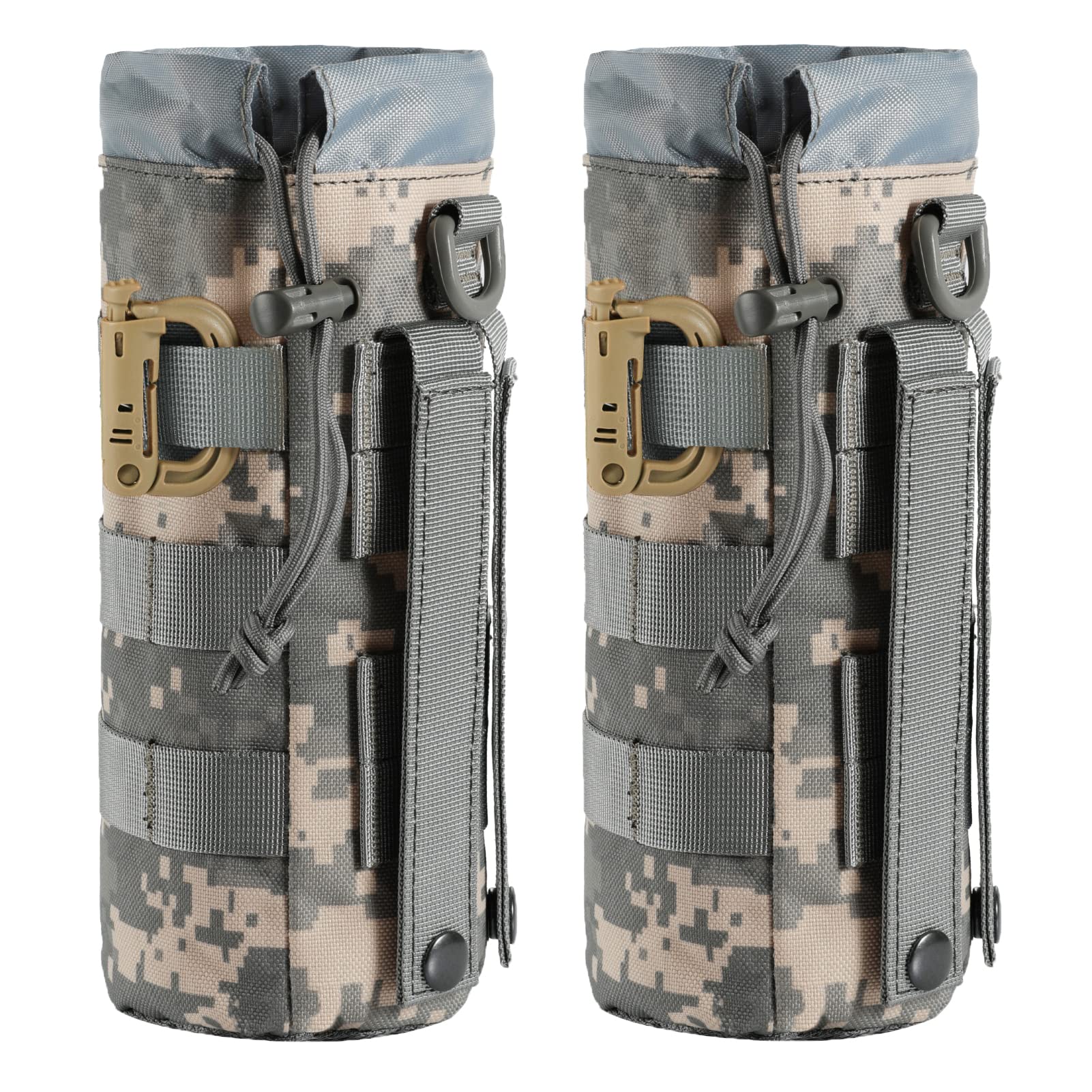Snapklik.com : 2 Pack Tactical Molle Gear Pouches, Military Back Pouch ...