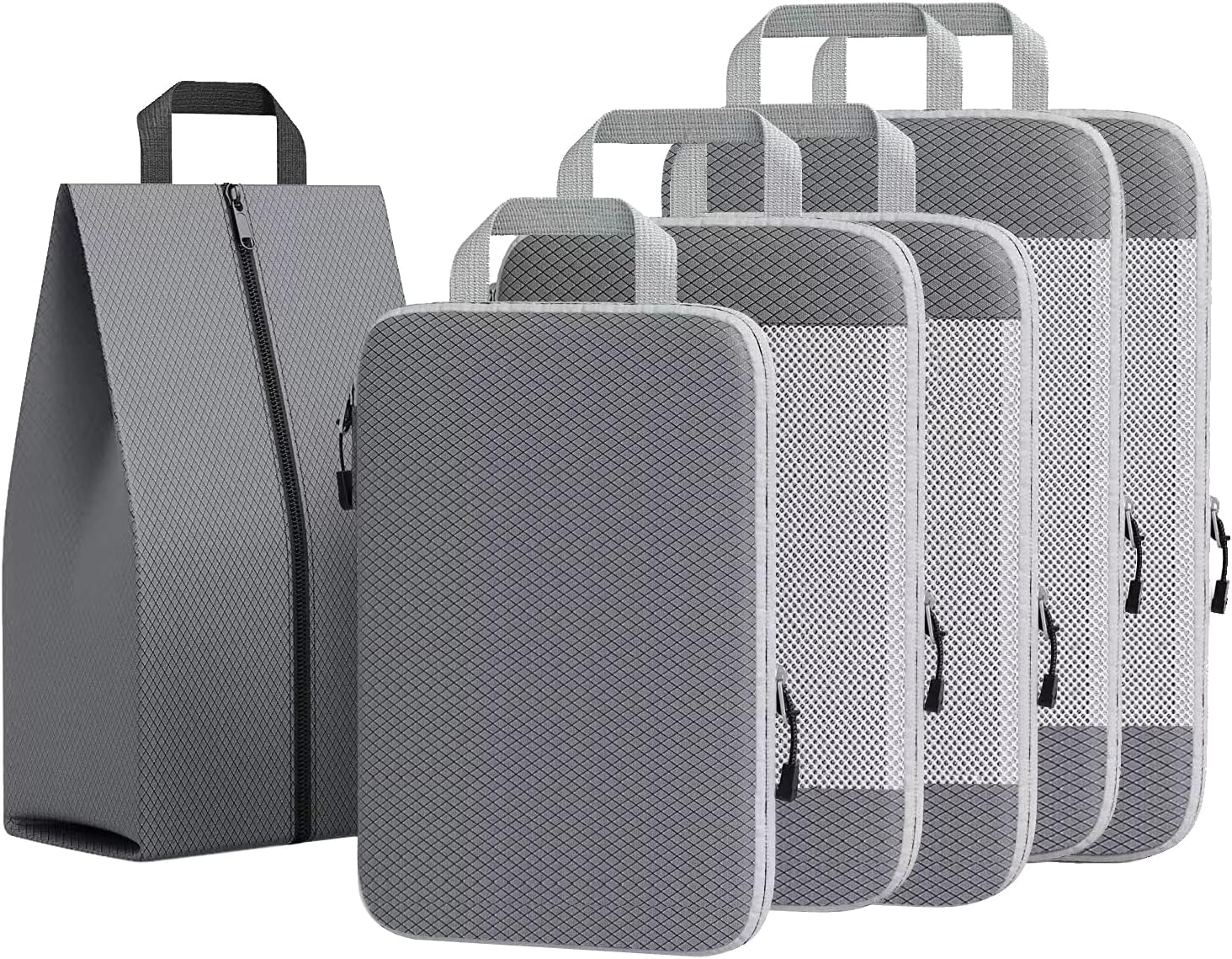 Fabrusay Compression Packing Cubes Travel Organizer, Packing Cubes for