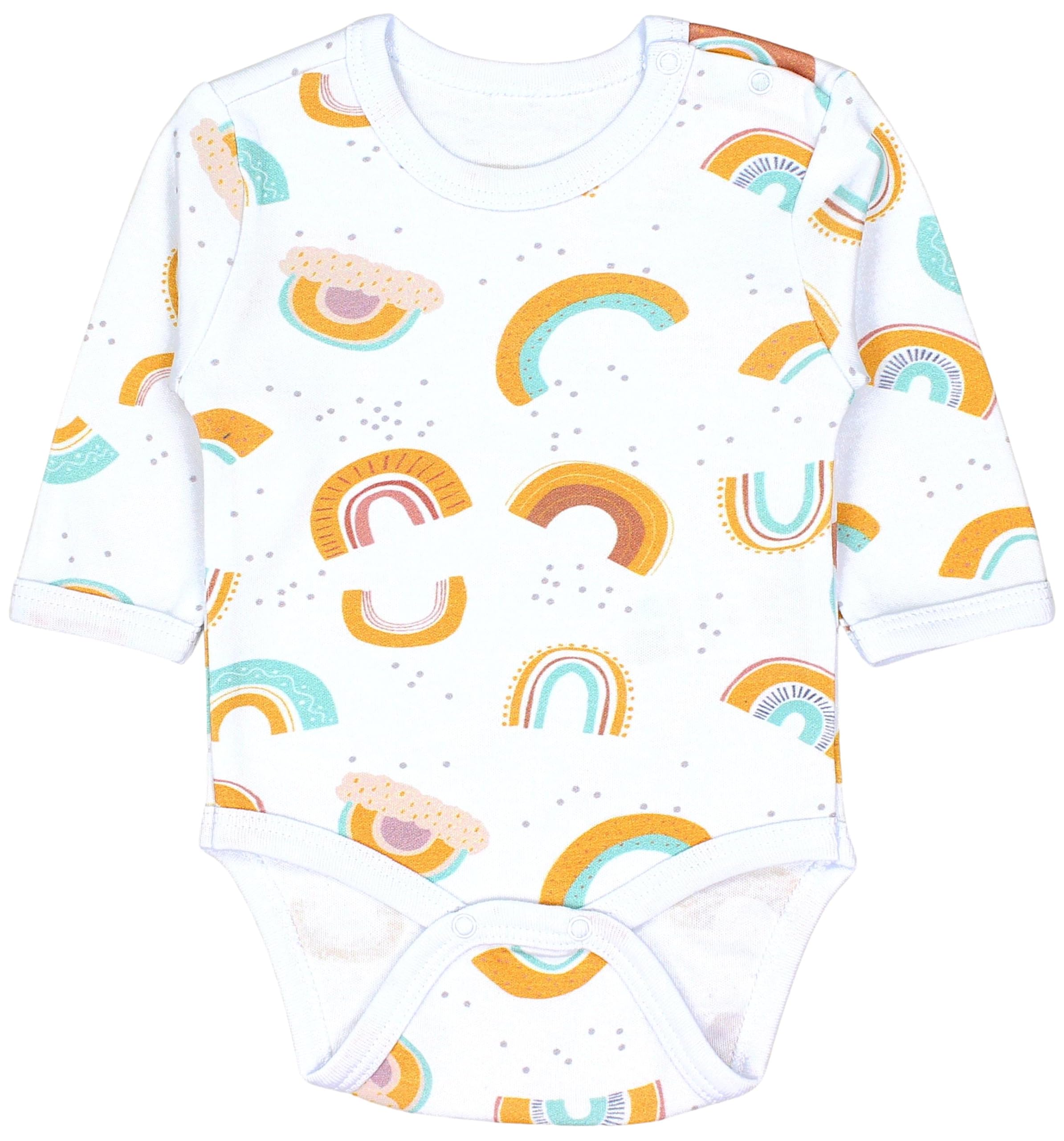 TupTam Body Neonato Manica Lunga – Body Bambino in Cotone OEKO-TEX, Set 5 Pezzi