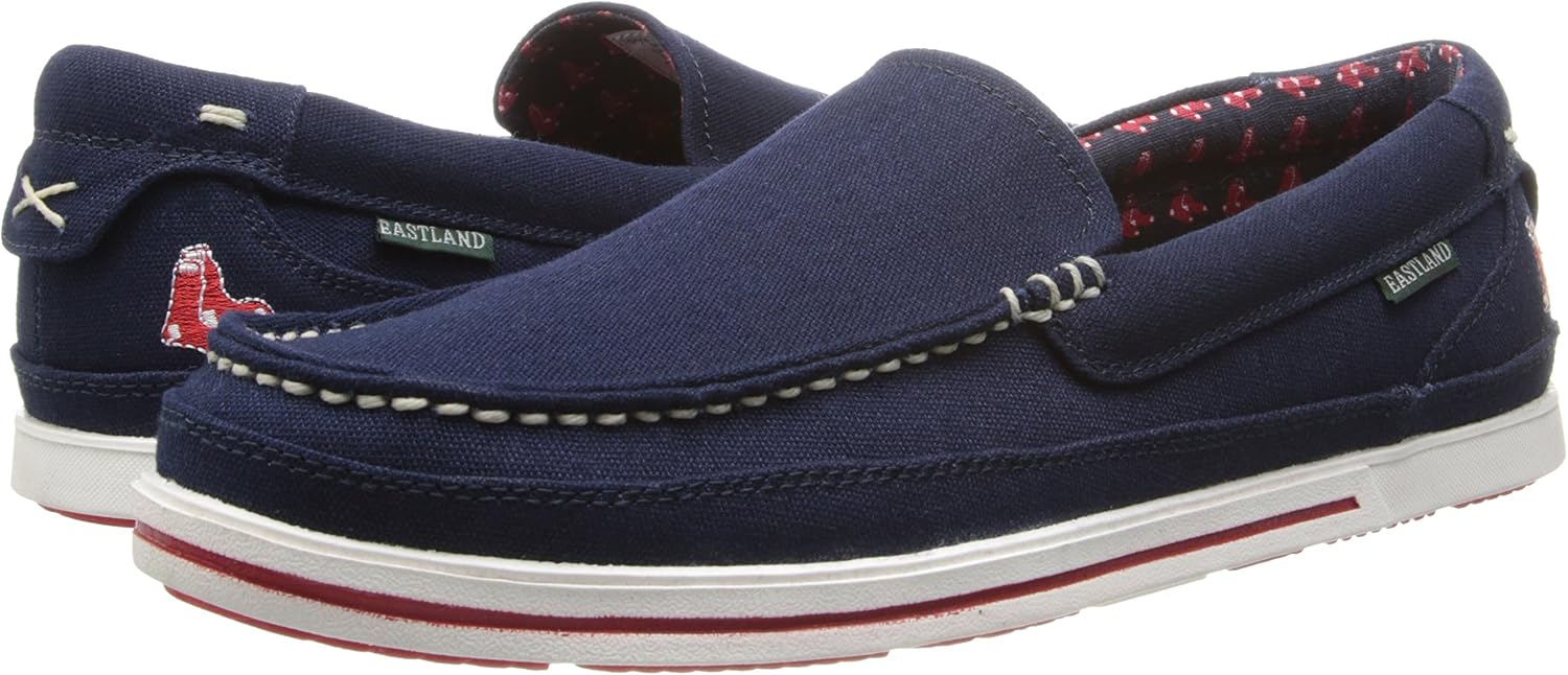 Eastland Men's Sheffield MLB Red Sox Slip-On Loafer