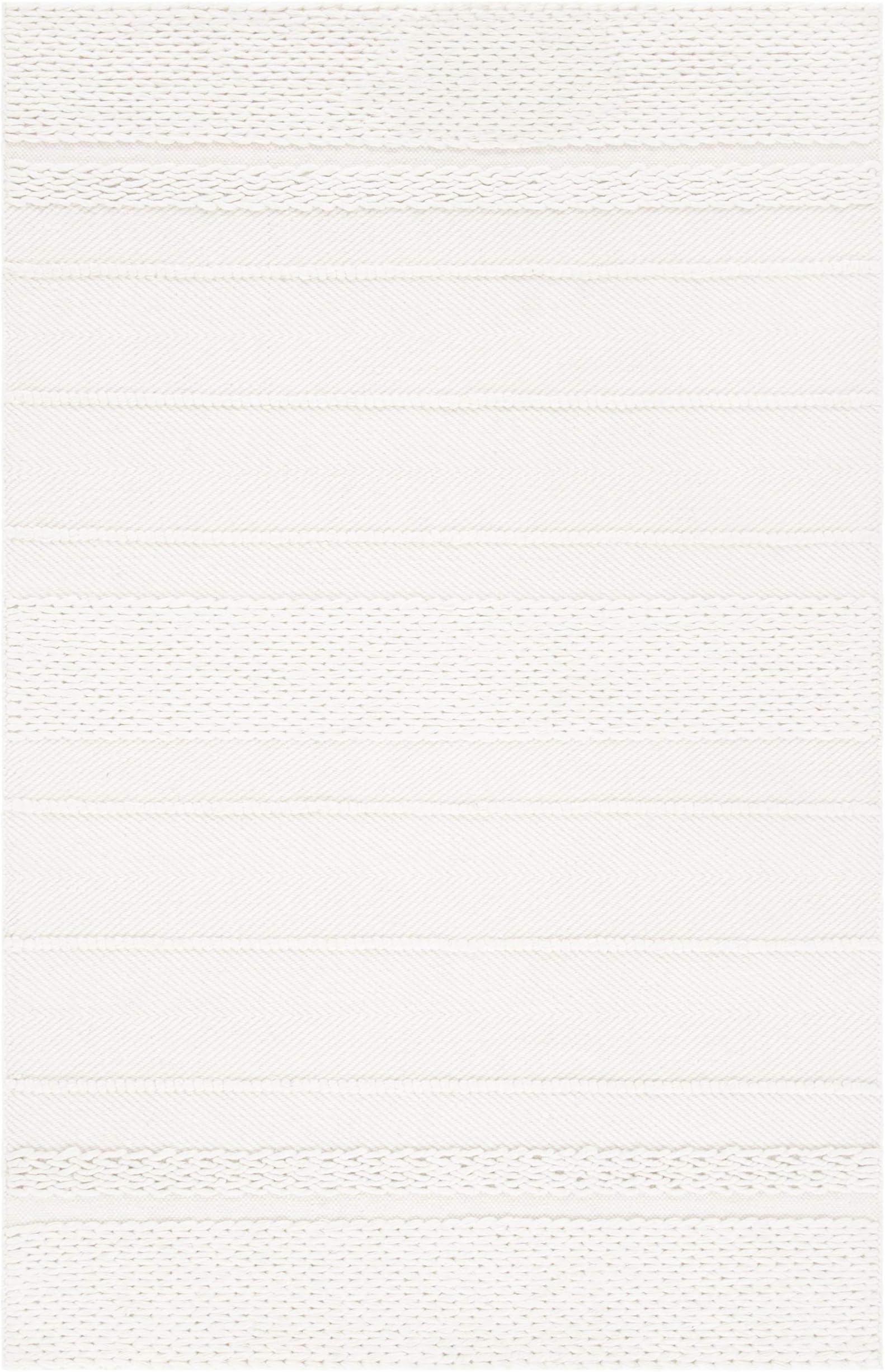 SAFAVIEH Natura Collection Accent Rug - 2' x 3', Natural, Handmade Wool, Ideal for High Traffic Areas in Entryway, Living Room, Bedroom (NAT215A)