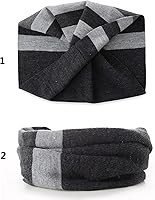 Vista 4 de AHAHA Gorro de invierno para niños con orejeras con forro polar mejorado para esquiar