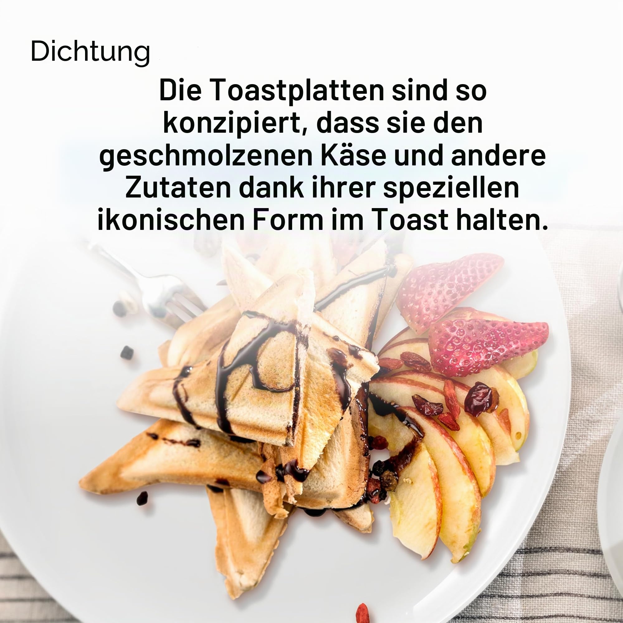 Braun SnackMaker 5 – 2-in-1 Sandwichmaker und Waffeleisen mit Wechselplatten, spülmaschinengeeignet, Aluminiumguss, 800 W, Silber (SM5005)