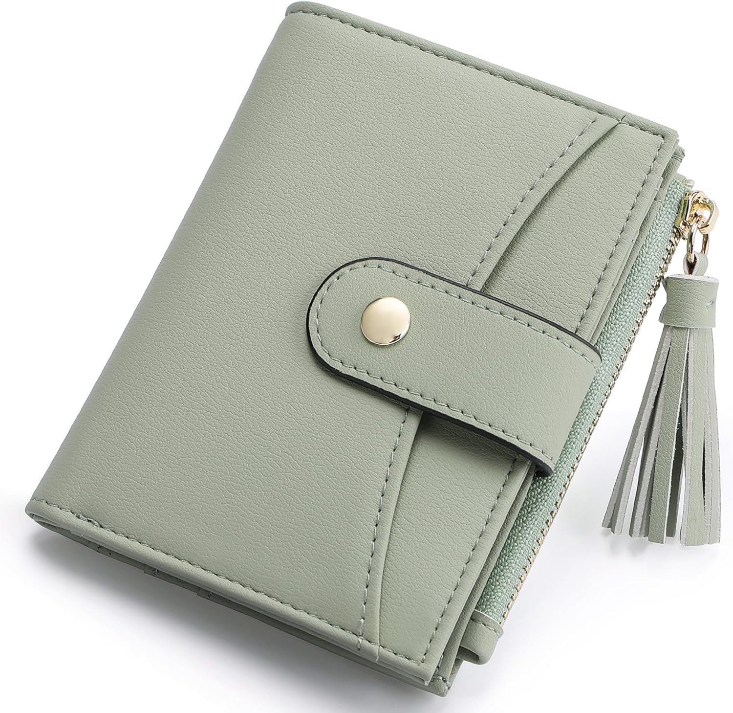 Amazon.com: yiijay Small Wallet for Women RFID Blocking Tassle Bifold ...