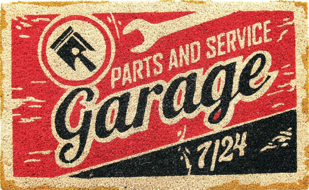 Coco&Coir Everything in a nutshell Door Mat, Brown, 45cm x 75cm