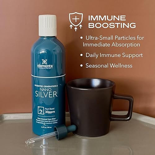 Miniatura 6 de Elementa Silver - Nano Silver Liquid 16 oz. Apoyo inmunológico natural