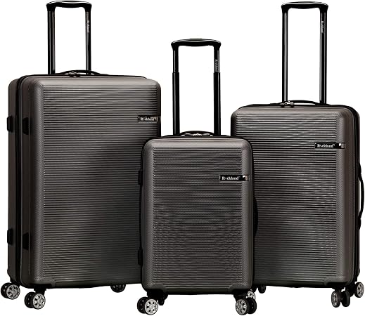 Amazon.com: Rockland Skyline Hardside - Juego de maletas para ruedas,  gris), F240-GREY : Ropa, Zapatos y Joyería