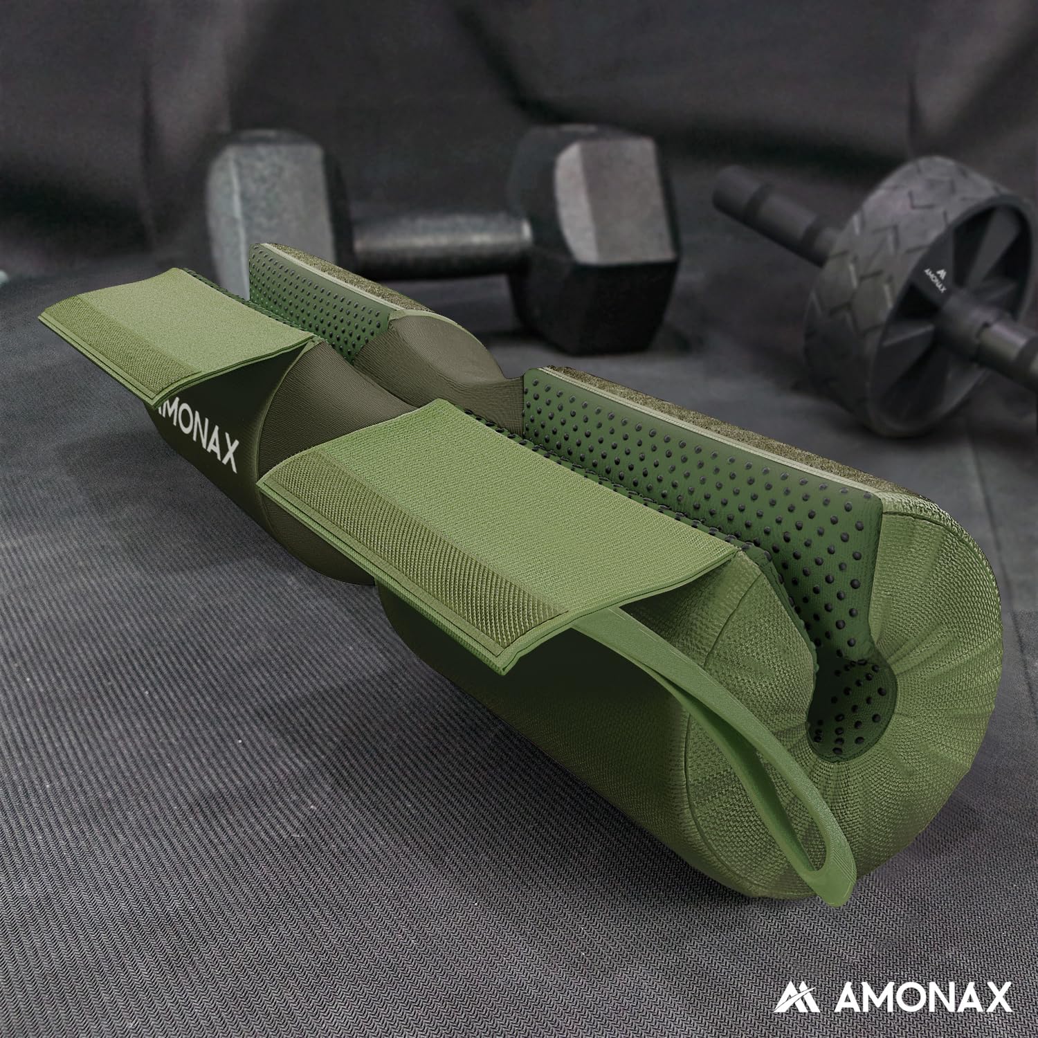 VLFIT Langhantelpolster – Extra Dick (3,3 Cm), Hochdichter Schaumstoff, Mit Klettverschluss, Für Kniebeugen, Hip Thrust & Ausfallschritte, Stoßdämpfend Und Rutschfest VLFIT Langhantelpolster – Extra Dick (3,3 Cm), Hochdichter Schaumstoff, Mit Klettverschluss, Für Kniebeugen, Hip Thrust & Ausfallschritte, Stoßdämpfend Und Rutschfest