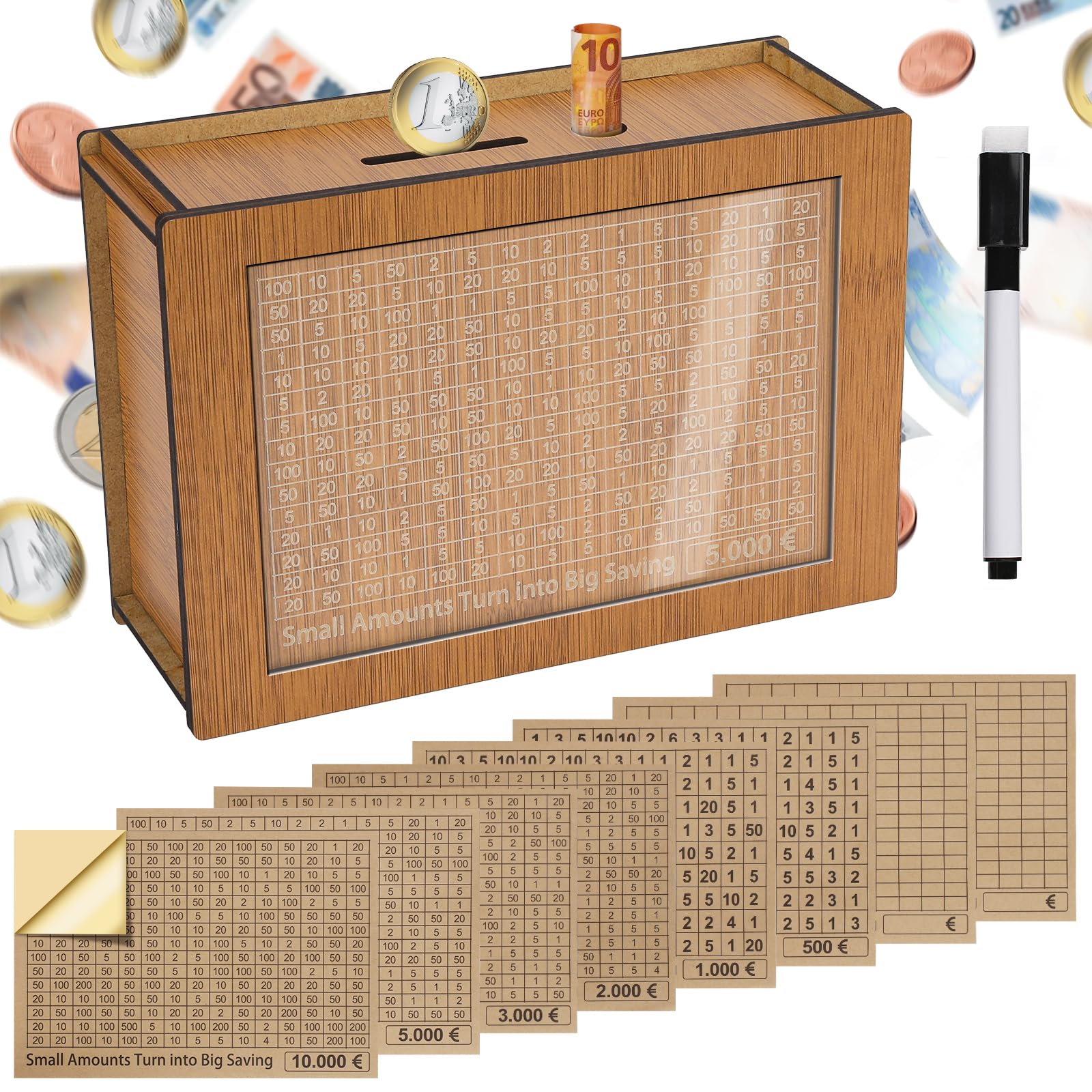 alyvisun tirelire en bois