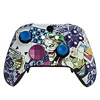 Vista 8 de Xbox Elite Series 2 Custom Soft Touch Controller - Soft Touch Feel, Added Grip, Cool Blue Color - Compatible with Xbox One, Series X, Series S