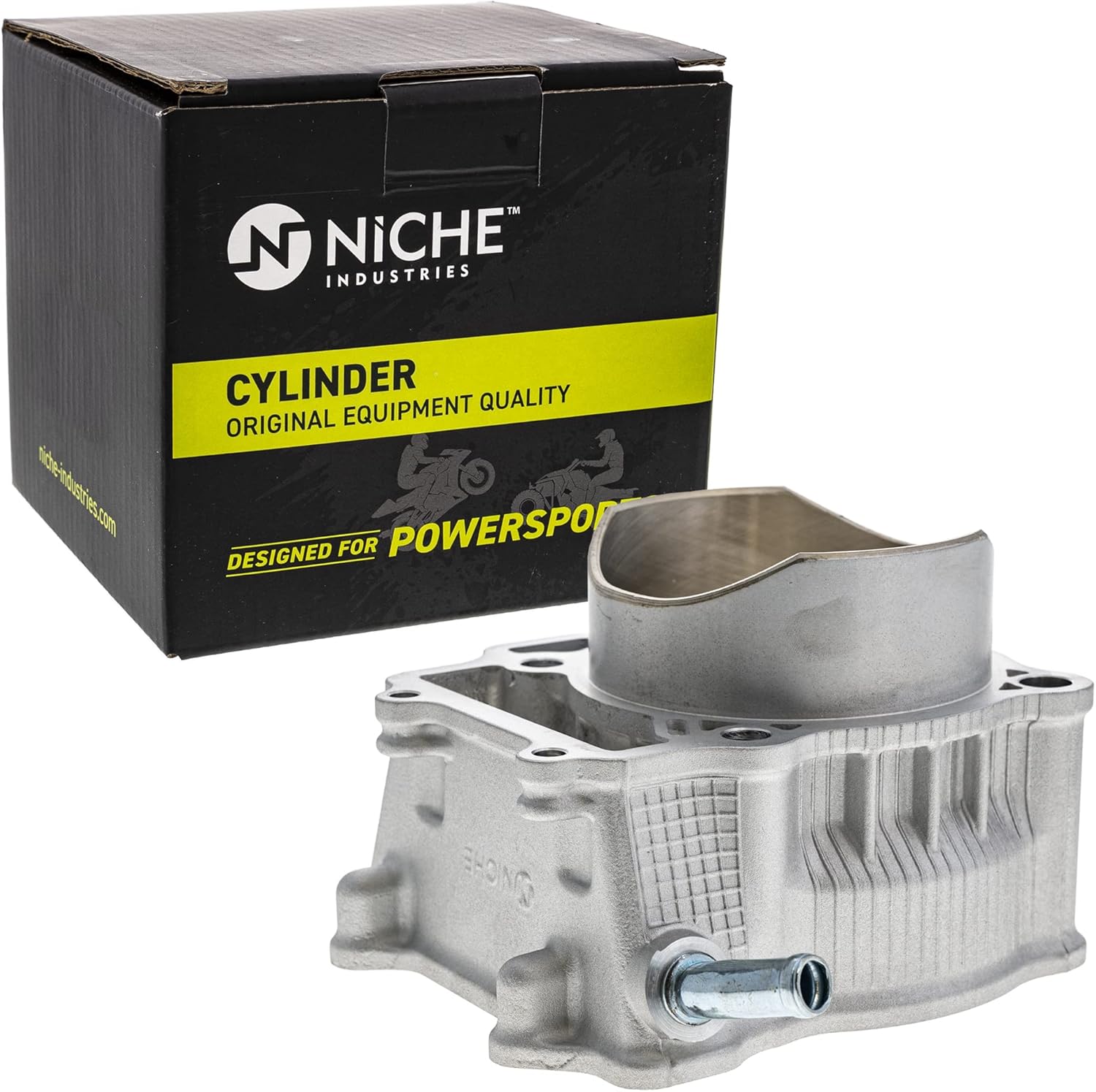 NICHE 434cc Big Bore Engine Cylinder for Arctic Cat 400 Kawasaki KFX400 KLX400 Suzuki DRZ400 LTZ400 11210-29F20-0F0 (94mm)