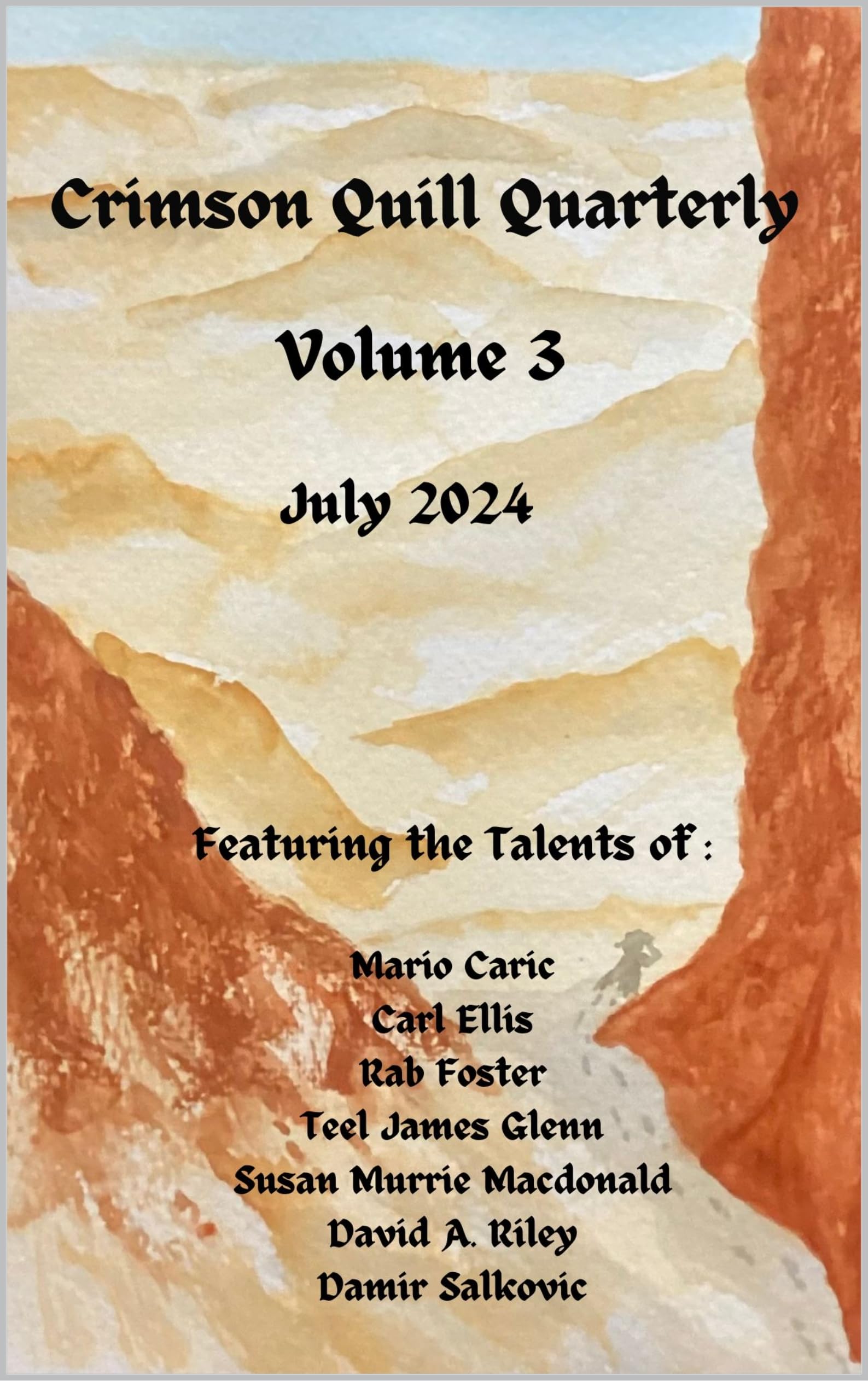 Cover of Crimson Quill Quarterly, July 2024