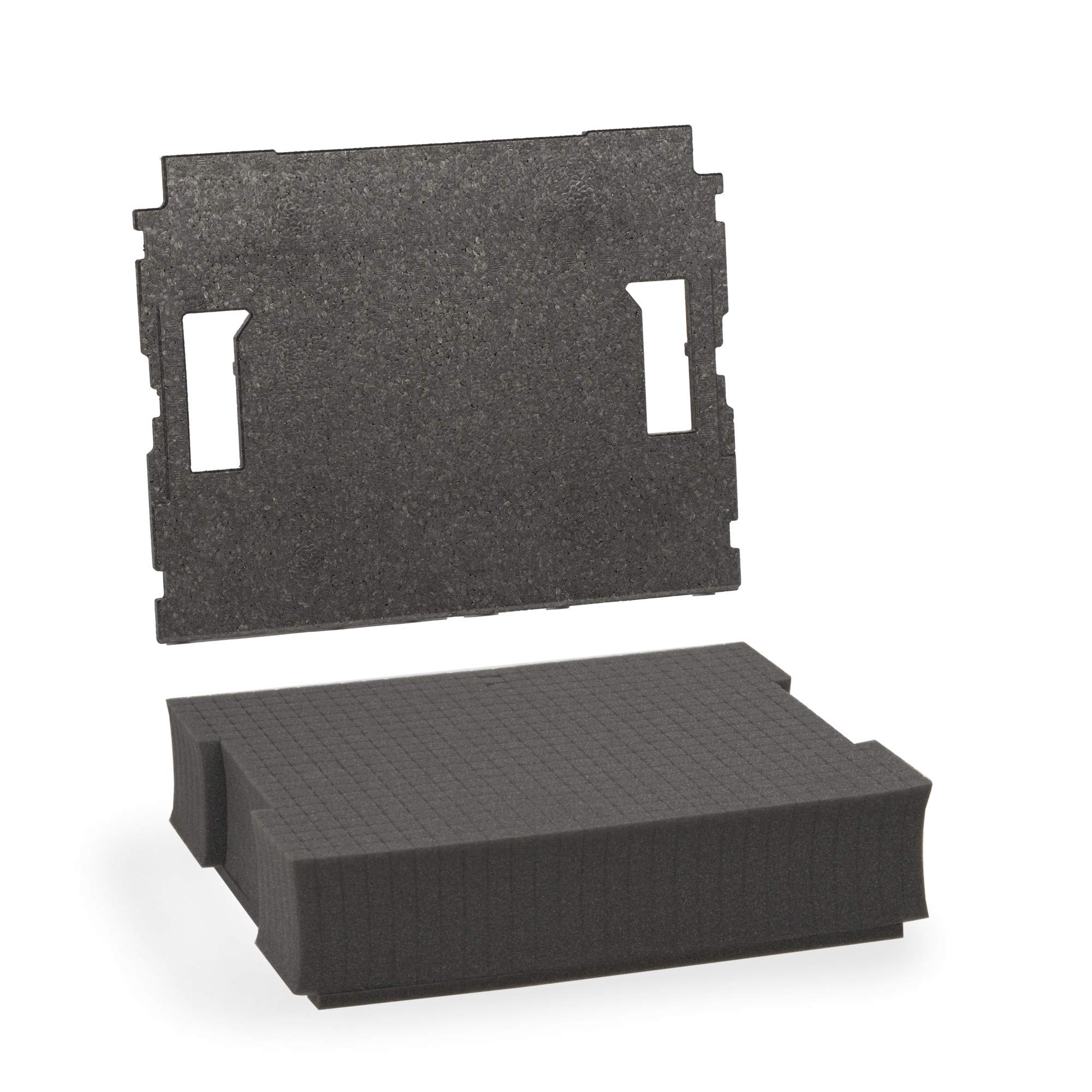 Bosch Sortimo L Boxx 136 - Sistema de maletín LBoxx 136 con espuma de rejilla personalizable con su logotipo | antracita | Sistema de maletín LBoxx 136 para un almacenamiento óptimo de herramientas |