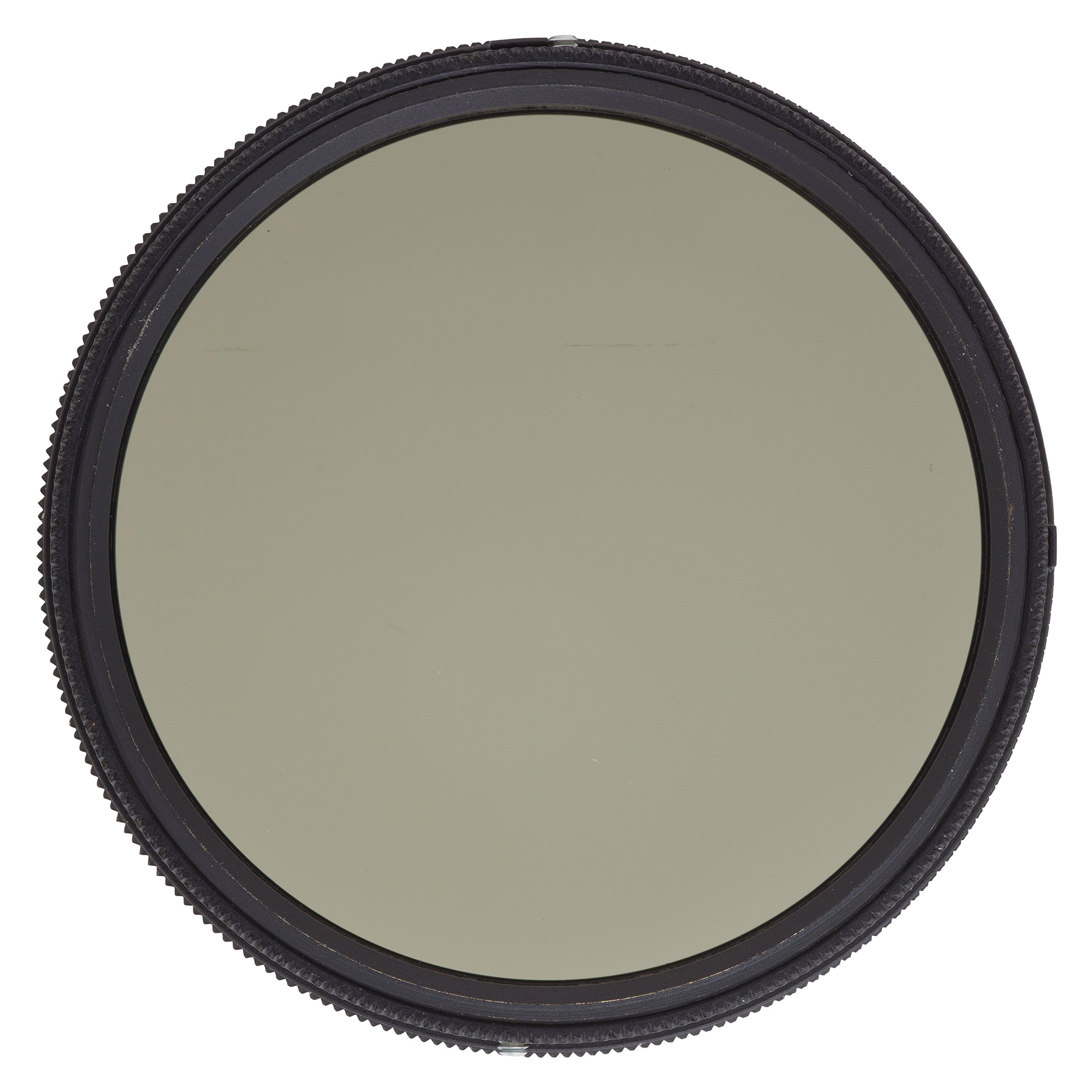 Heliopan 77mm Variable Gray Neutral Density Filter (707790) with specialty Schott glass in floating brass ring