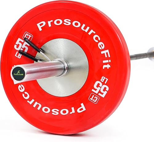 Miniatura 3 de ProSource Olympic Barbell Collar de clip de resorte 2-inch par con asas de fácil agarre para levantamiento de pesas, levantamiento de pesas,