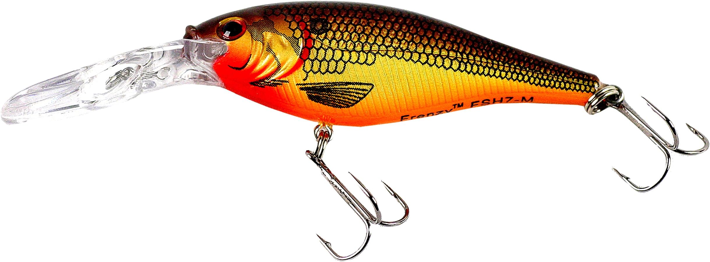 Berkley Frenzy Floating Flicker Shad 7cm, Orange Shad