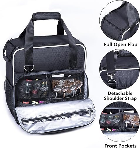 Miniatura 3 de BAGSPRITE Bolsa de viaje para cafetera, compatible con Keurig K-Mini o K-Mini Plus, funda de transporte para cafetera de una sola porción con