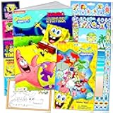 Bendon Spongebob Squarepants Coloring and Stickers Activity Set with Coloring Book, Sponge Bob Stickers, and More