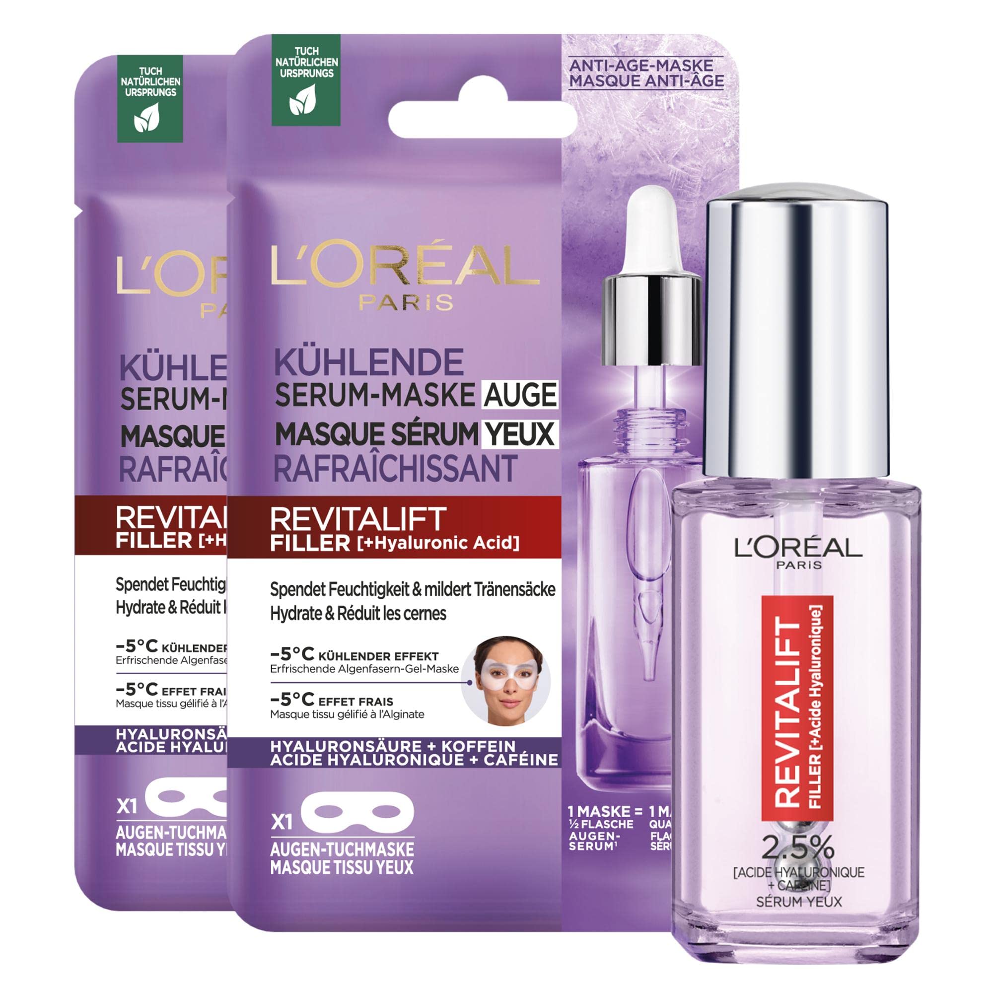 L'Oréal Paris Dream Long Cofre Rutyna na długie włosy, uszkodzone: szampon rekonstrukcyjny+leczenie Magic Water