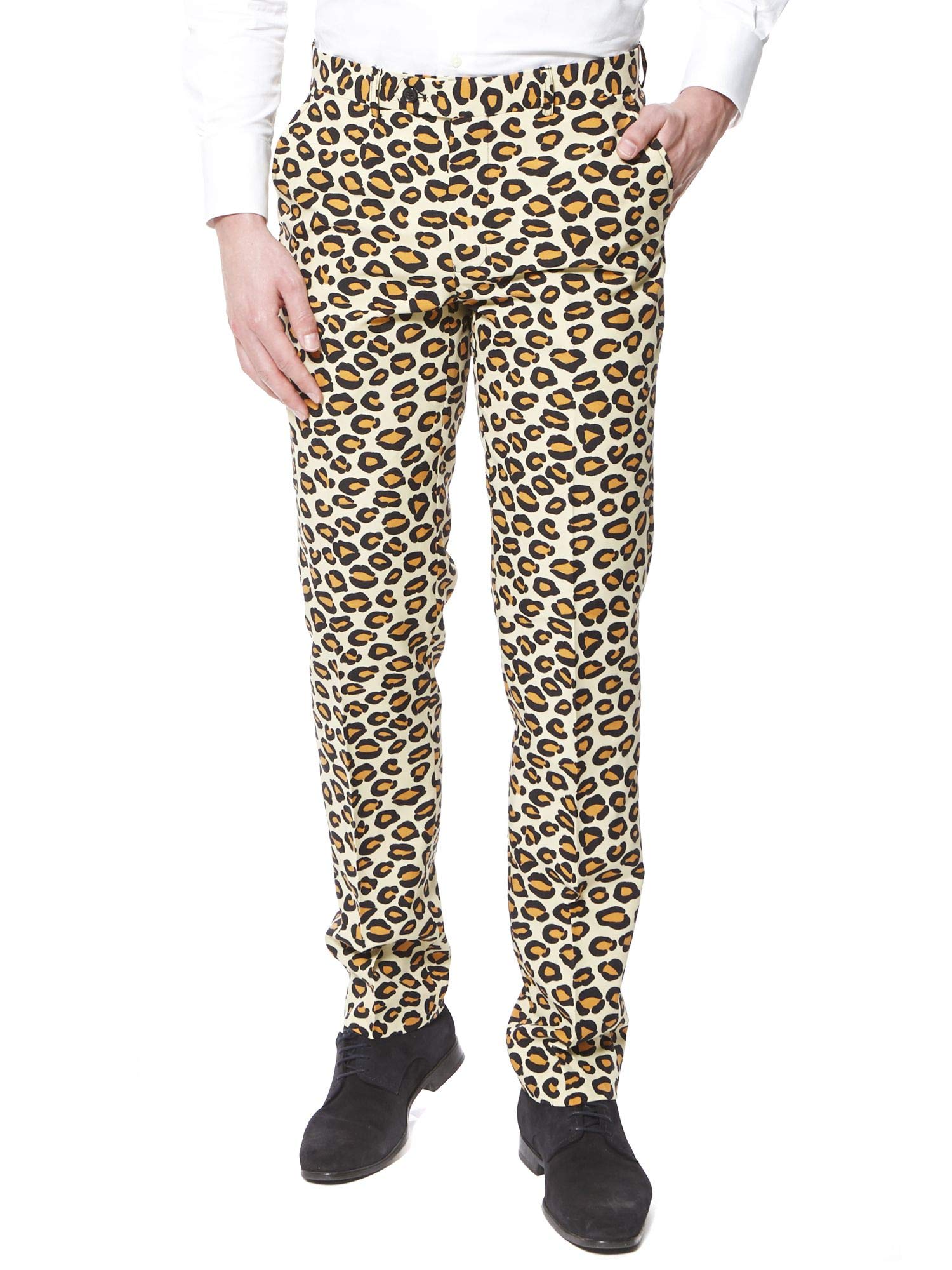 OppoSuits Lustige Verrückt Abschlussball Anzüge für Herren - Komplettes Set: Jackett, Hose und Krawatte,The Jag