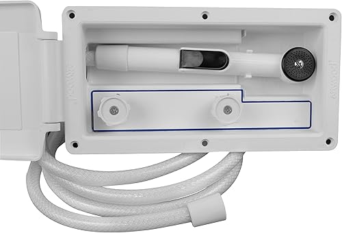 Miniatura 3 de Attwood 4131-4 Kit de caja de ducha exterior para barco de agua dulce y fría