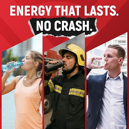 Miniatura 4 de CardoMax Pre entrenamiento para hombres y mujeres - Mezcla líquida de bebida preentrenamiento con cafeína, BCAA y vitaminas B - Sin azúcar, vegano,