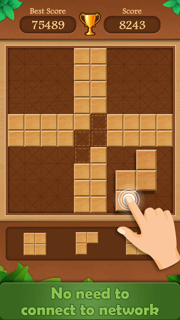 Wood Block Puzzle App on Amazon Appstore