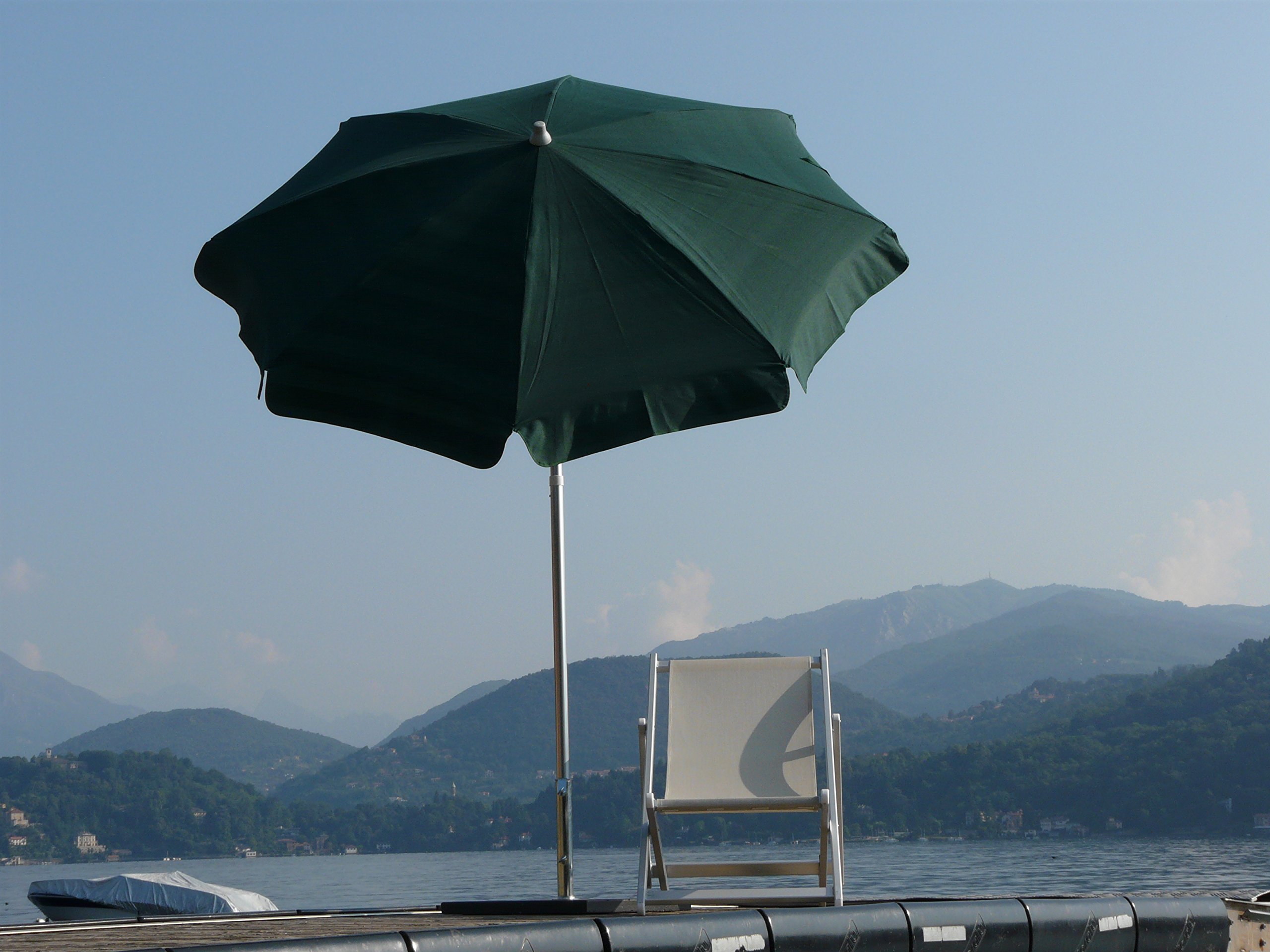 Maffei Art 181A Venezia Duplex Alu, Opaco Alluminio, Diametro cm 200, Made in Italy
