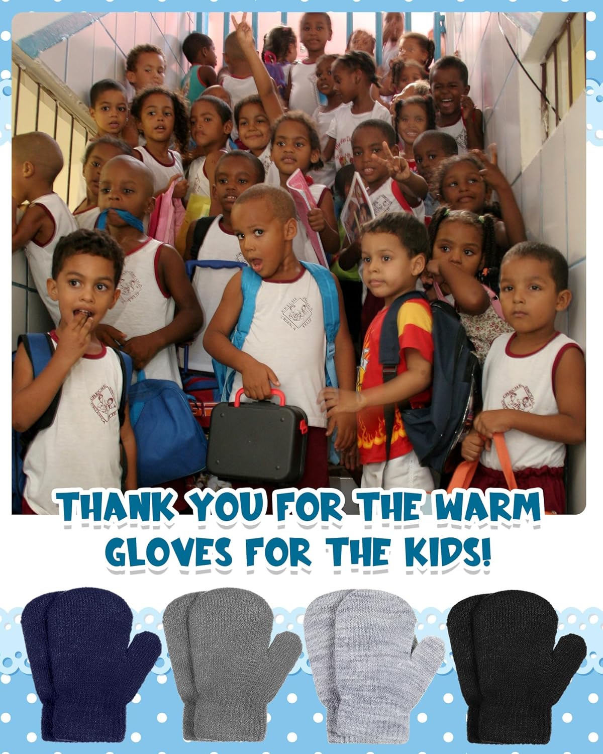 Hercicy Toddler Mittens Ages 2-4 Winter Magic Stretch Gloves Little Kids Warm Knitted Gloves for Baby Boys Girls - Image 6