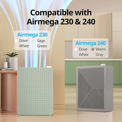 Miniatura 2 de Coway Airmega 230240 - Juego de filtros de repuesto para purificador de aire, Max 2 Green True HEPA y filtro de carbón activo