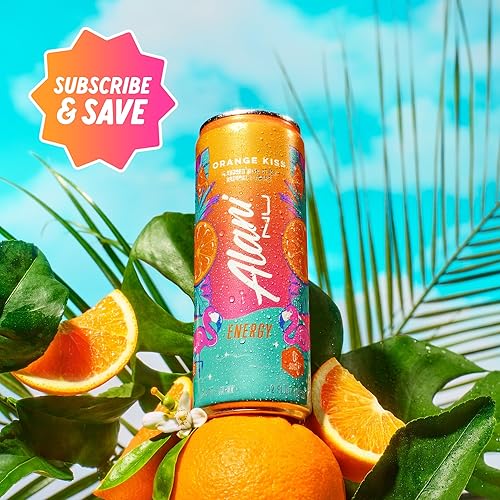 Miniatura 105 de Alani Nu WATERMELON WAVE, bebidas energéticas bajas en calorías, sin azúcar, 200 mg de cafeína, biotina, vitaminas B, cero azúcar, 10 calorías