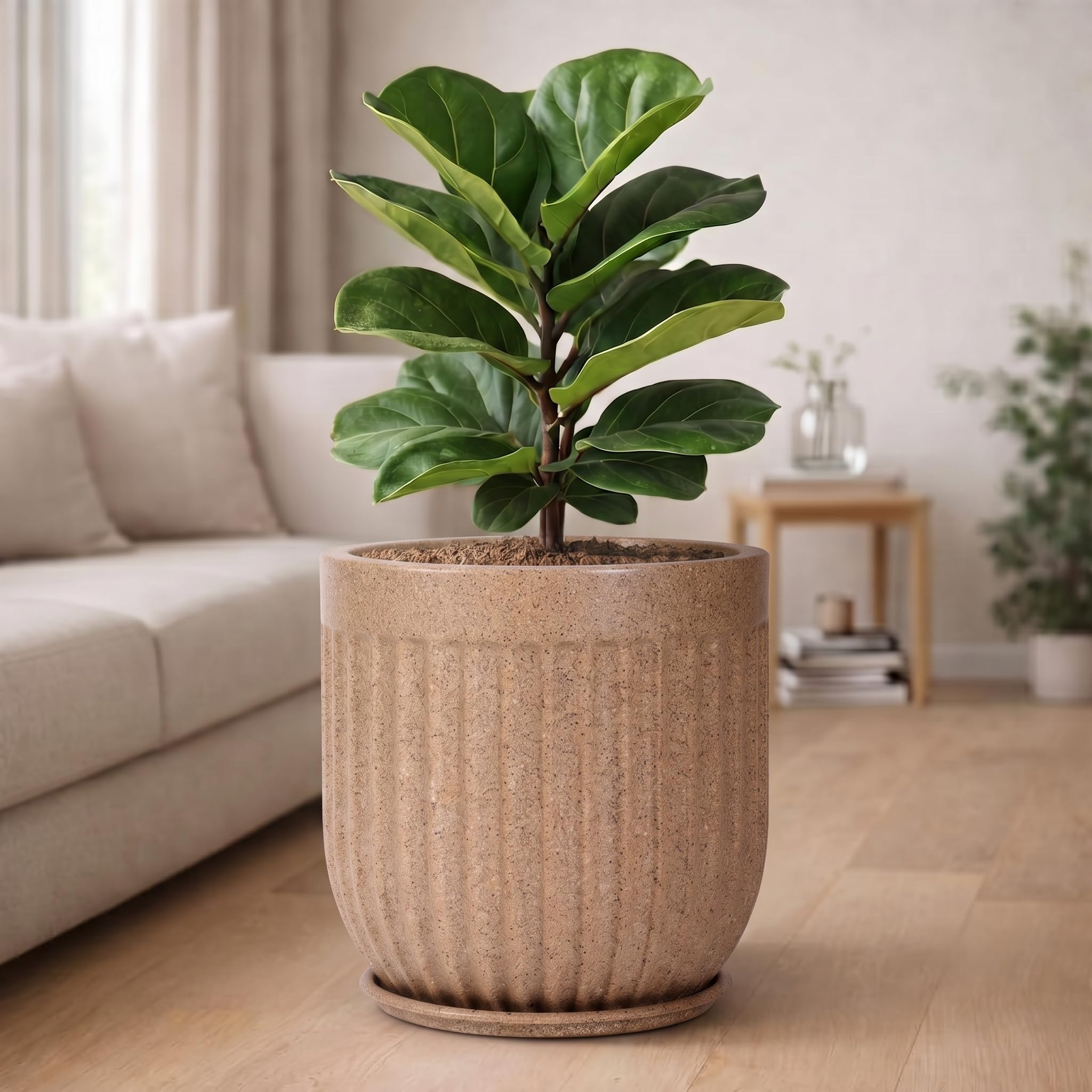 Italian Style Planter Pots - Durable & Lightweight -28 Italian Style Planter Pots - Durable & Lightweight -28