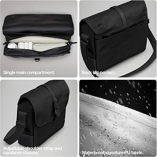 Miniatura 2 de RAINS Bolsa de mensajero - Bolsa para laptop para hombres y mujeres - Se adapta a portátiles o tabletas de 16