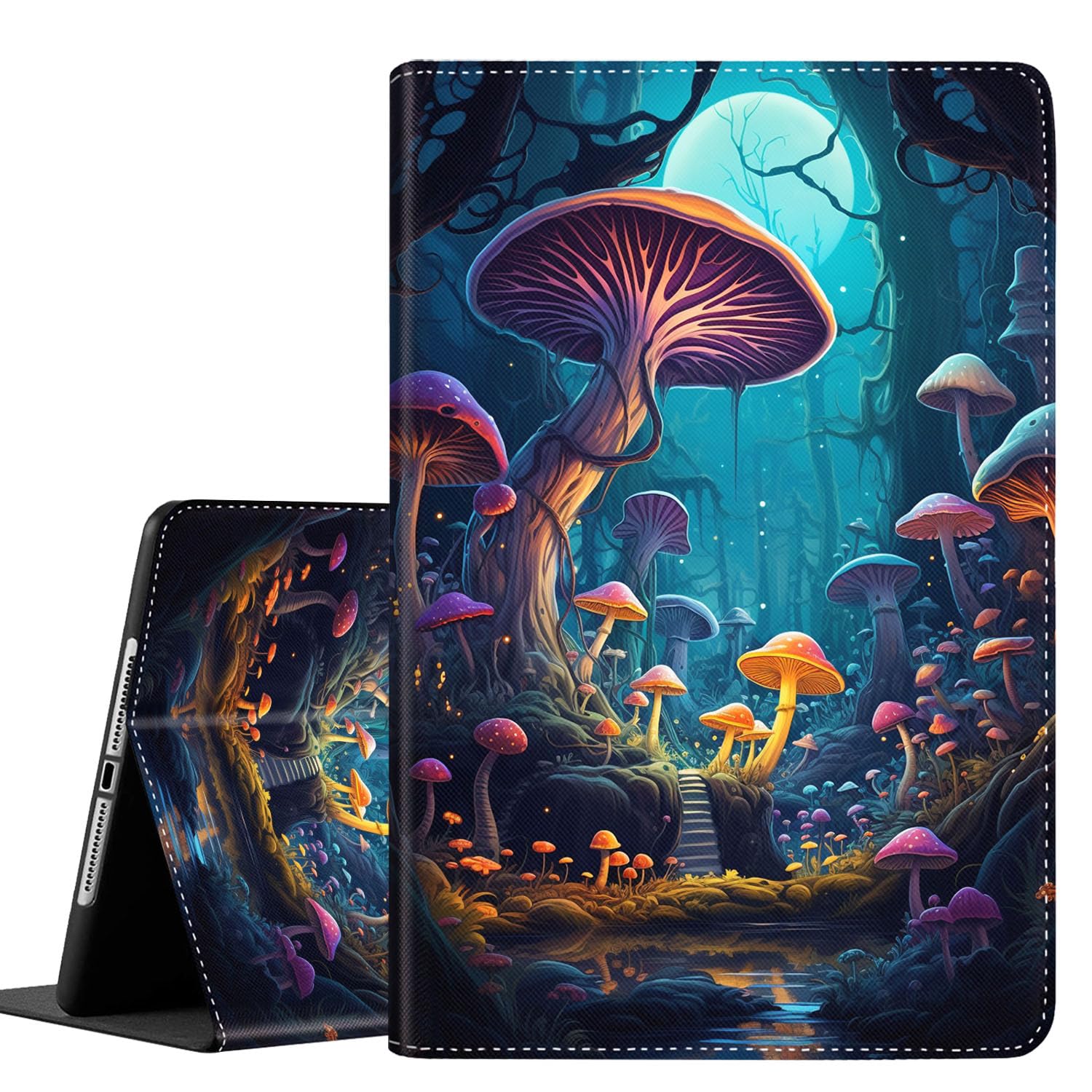 Case for iPad 9th / 8th / 7th Generation (2021/2020/2019) 10.2 inch/iPad Air 10.5" 2019 / iPad Pro 10.5", Leather Smart Cover with Auto Wake/Sleep,