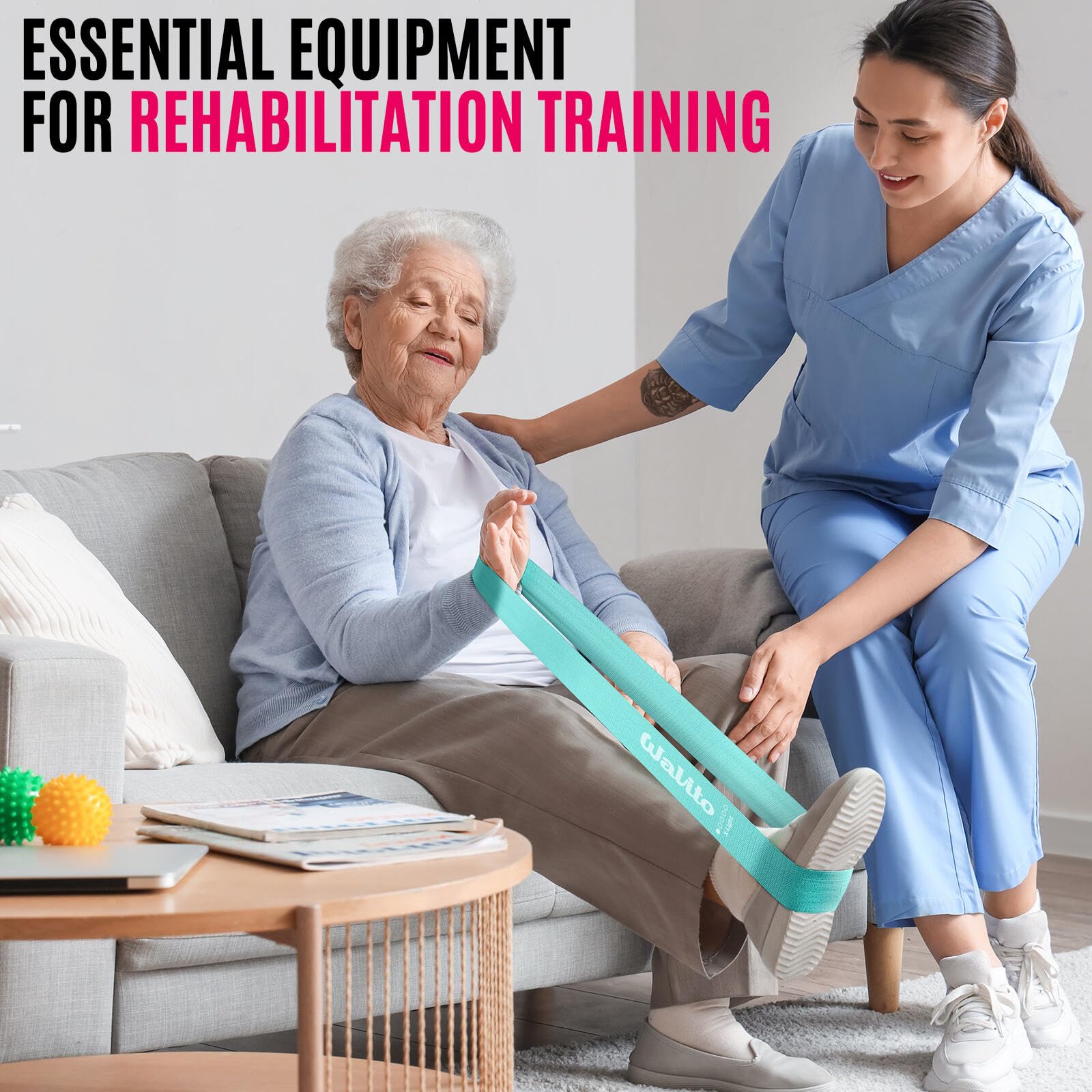 Bandas de resistencia de tela para entrenar, bandas de ejercicio para mujeres y hombres, bandas de glúteos para piernas, bandas de muslo para entrenamiento, bandas de fitness para yoga, pilates,