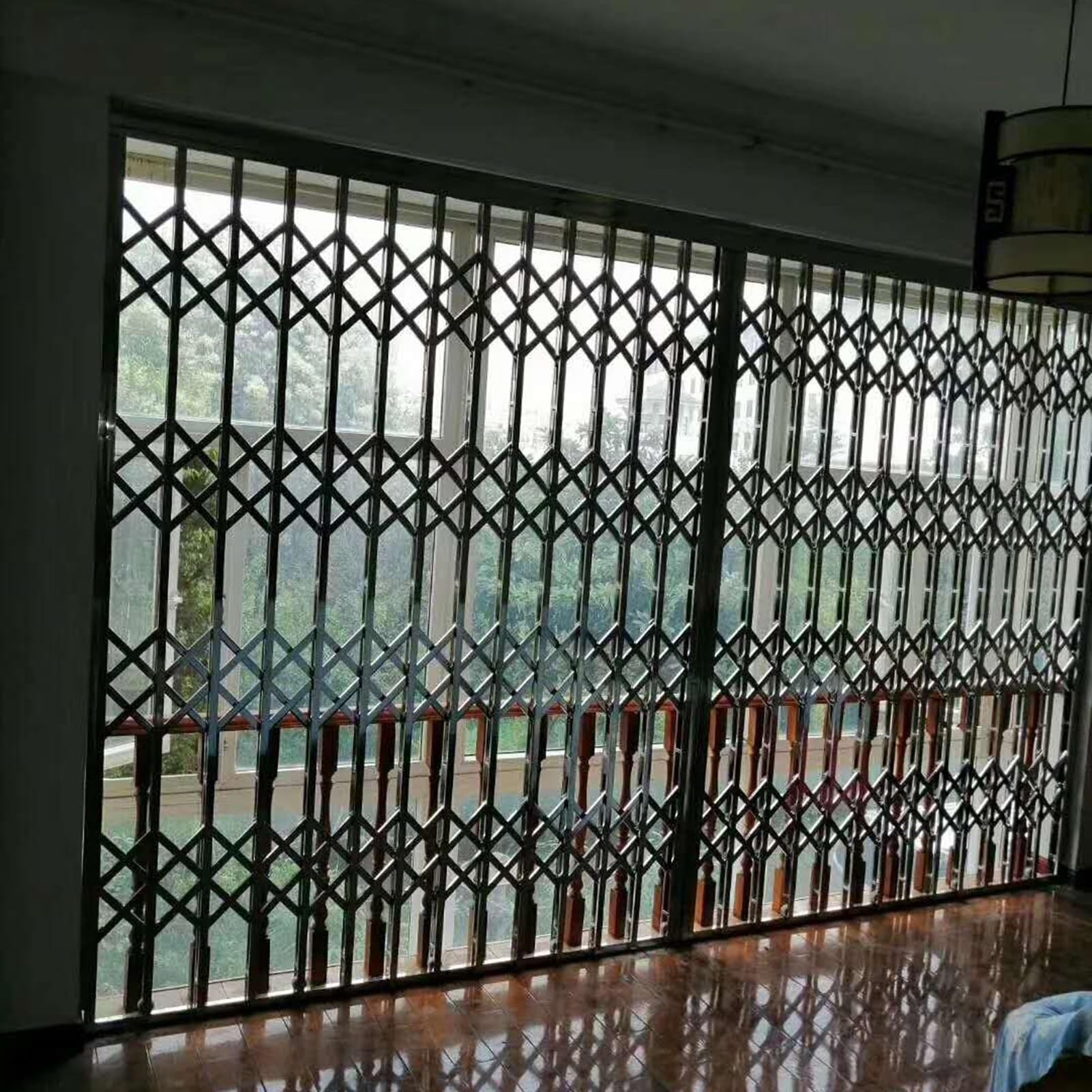 Barras telescópicas de seguridad para ventanas para puertas correderas, rejillas de seguridad con cerradura para protección infantil