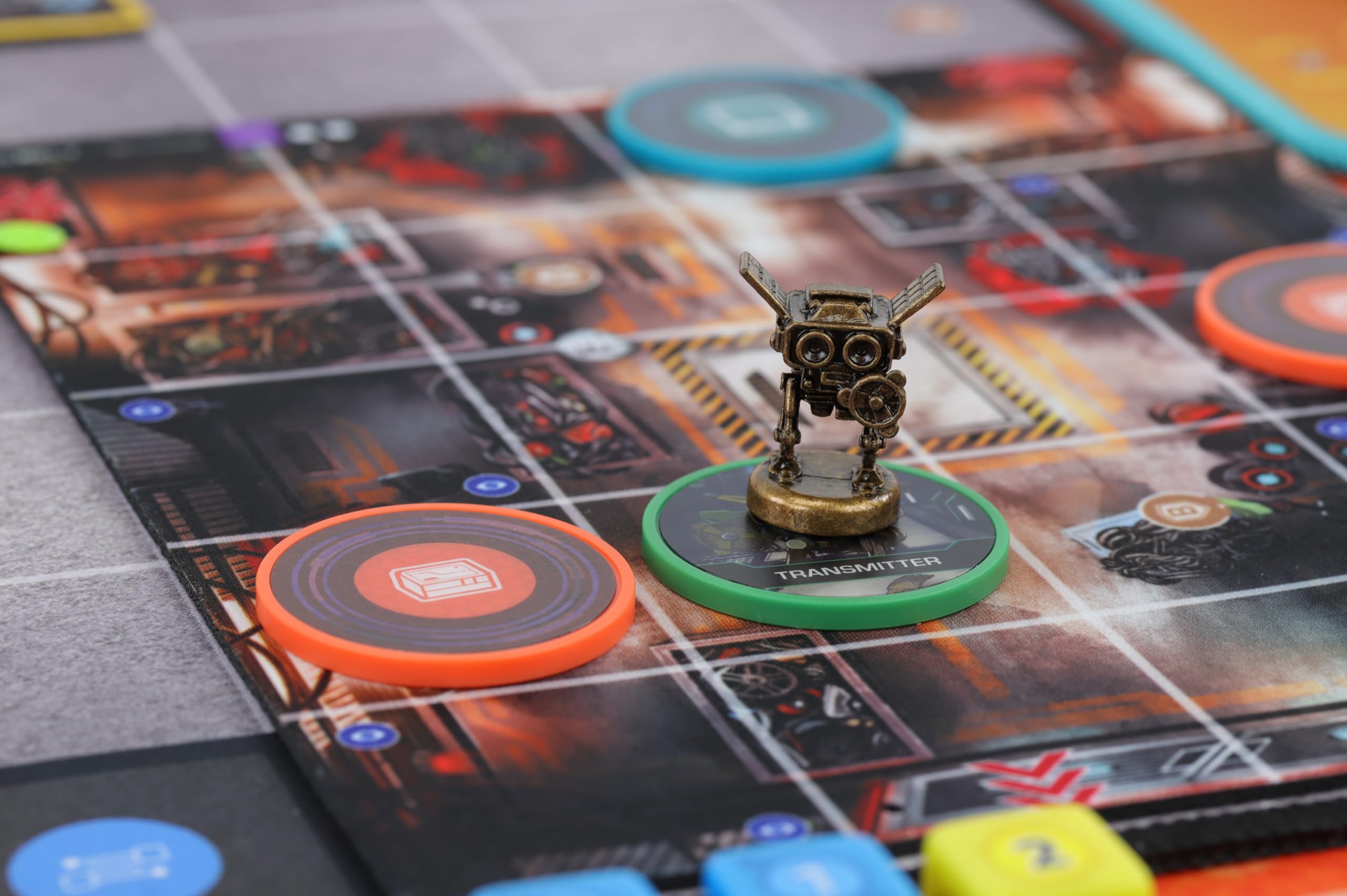 Chip Theory Games Burncycle: Bot and Guard BrassMag Figures - Premium Metal Miniatures for Enhanced Gameplay - Image 8