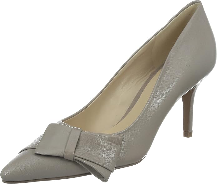 nine west taupe pumps