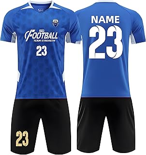 Custom Soccer Jerseys Soccer Shirt Gift Kit Set Personalized Name Number Logo Soccer Jerseys for Men Women Kids Adults