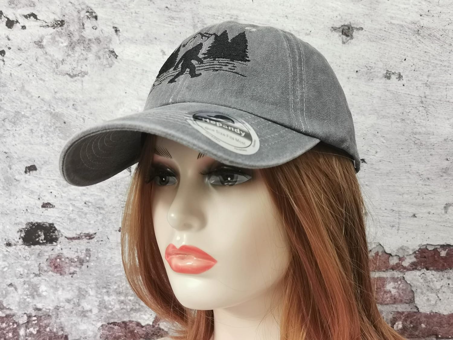 Hepandy Embroidered Big Foot Baseball Hats - Image 5