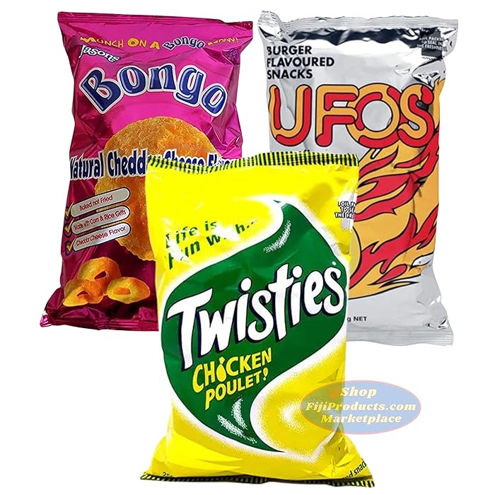 Buy Variety Pack Fiji's Classics Sampler Snacks (MEGA PACK OF 3