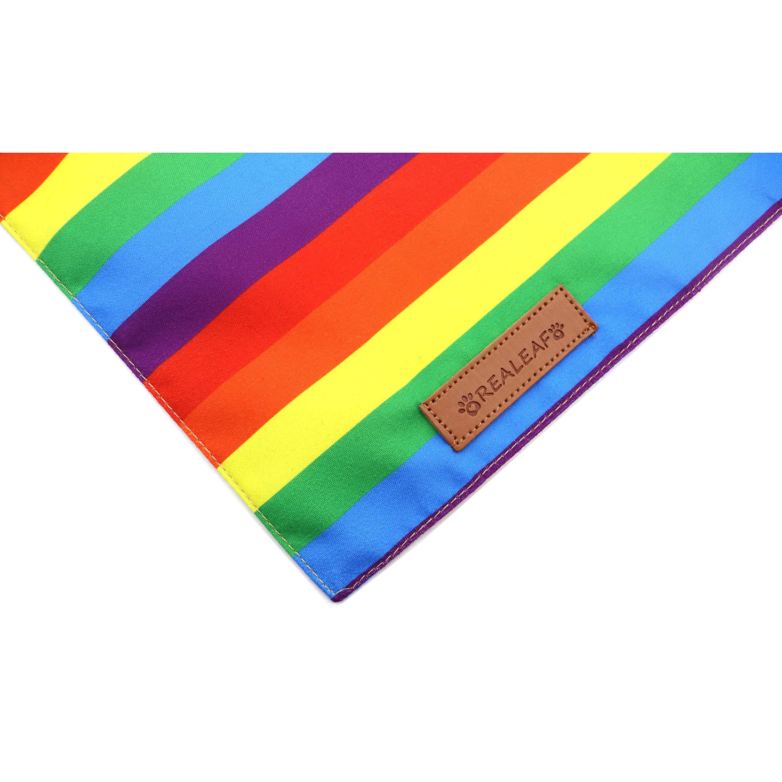 Pride Hundehalstuch 2er Pack – Regenbogen-Design, Für Mittelgroße Und Große Hunde