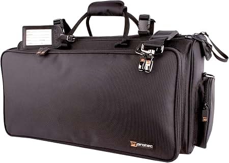 ユ*カ様 実物 LBT6094 他 OD.RG装備セット Amazon.com: Protec Triple Horn Gig Bag with Removable Mute Storage