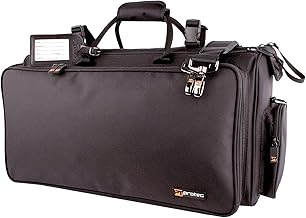 Protec Triple Horn Gig Bag with Removable Mute Storage Bag - Gold Series, Model C248