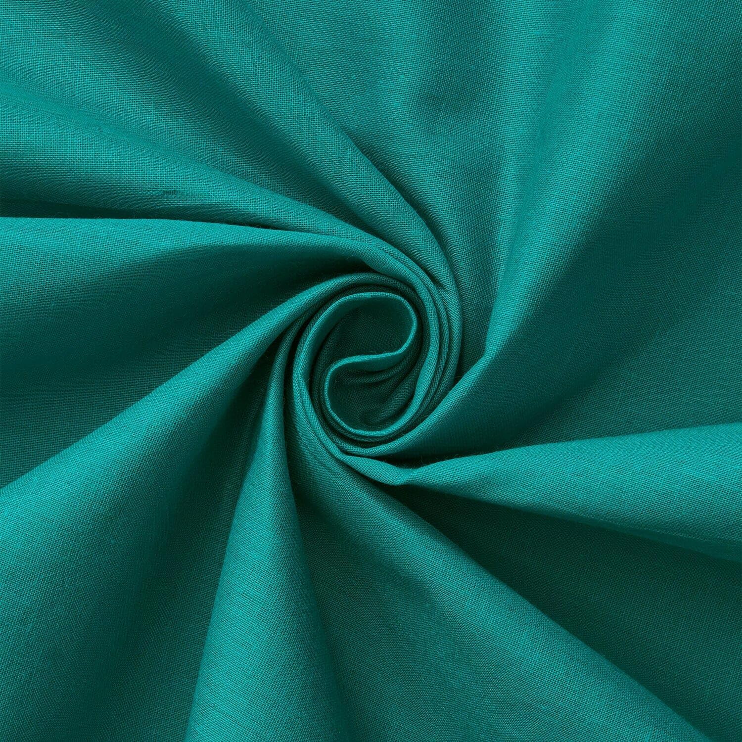 100% Cotton Voile Fabric Solid Pattern 60 (5 Yard, Teal)