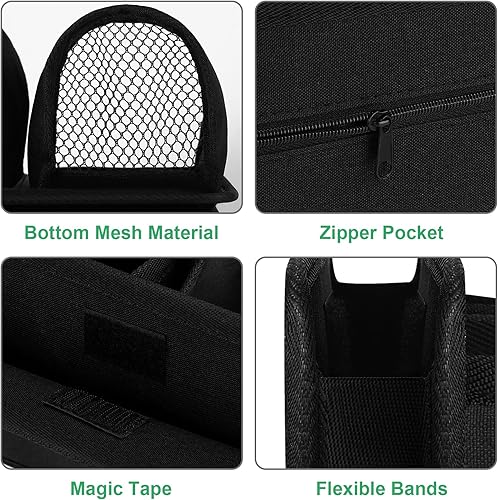 Miniatura 4 de Accmor Portavasos de viaje para equipaje, soporte universal para maleta, manos libres, para bebidas, maleta, taza de equipaje, regalos para