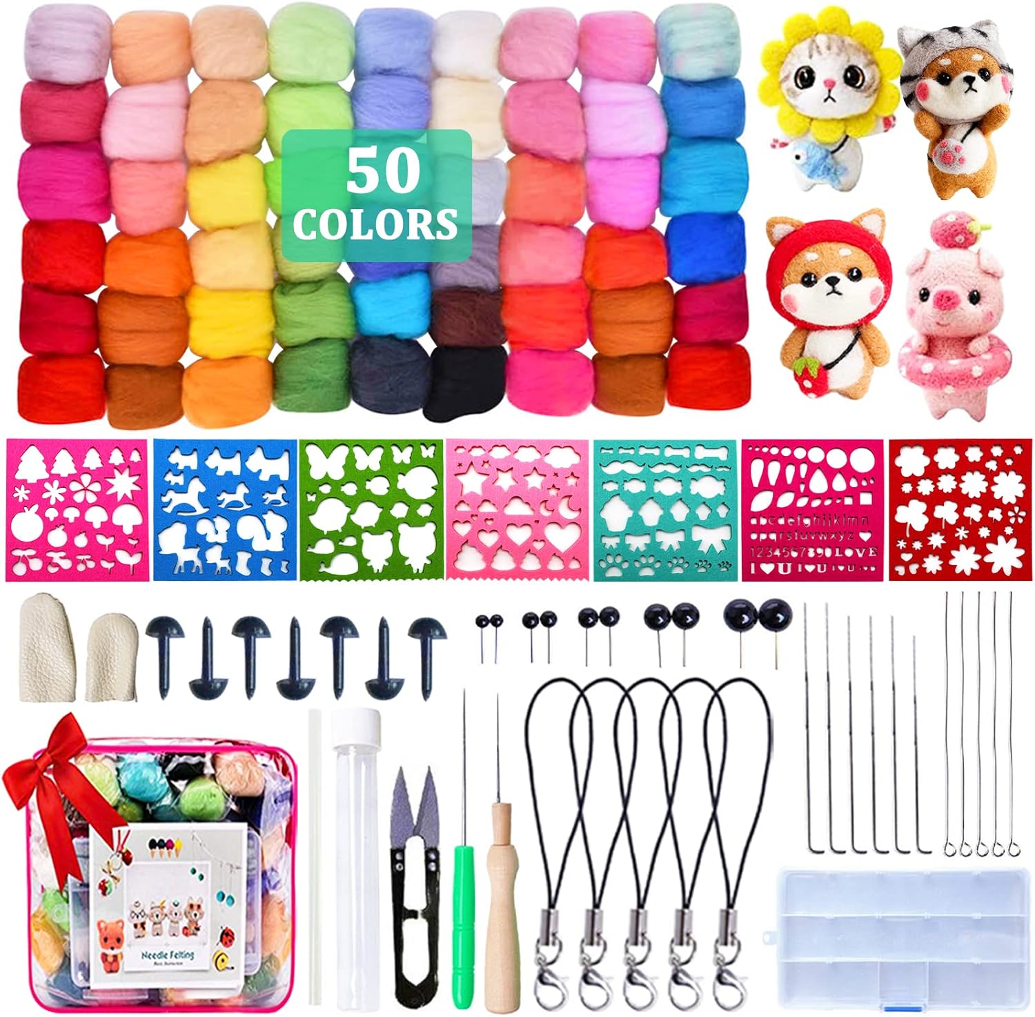 Kit De Feutrage The Makerss - Crée Ta Souris En Feutrine Avec Aiguille à Feutrer, Loisir Créatif UK